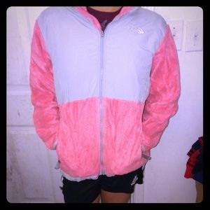 North Face pink jacket